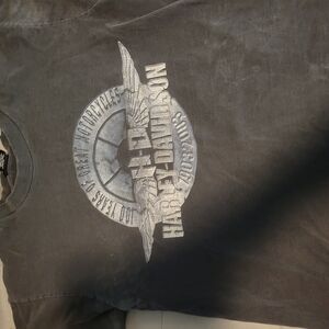 Harley-Davidson Charcoal Logo Tee